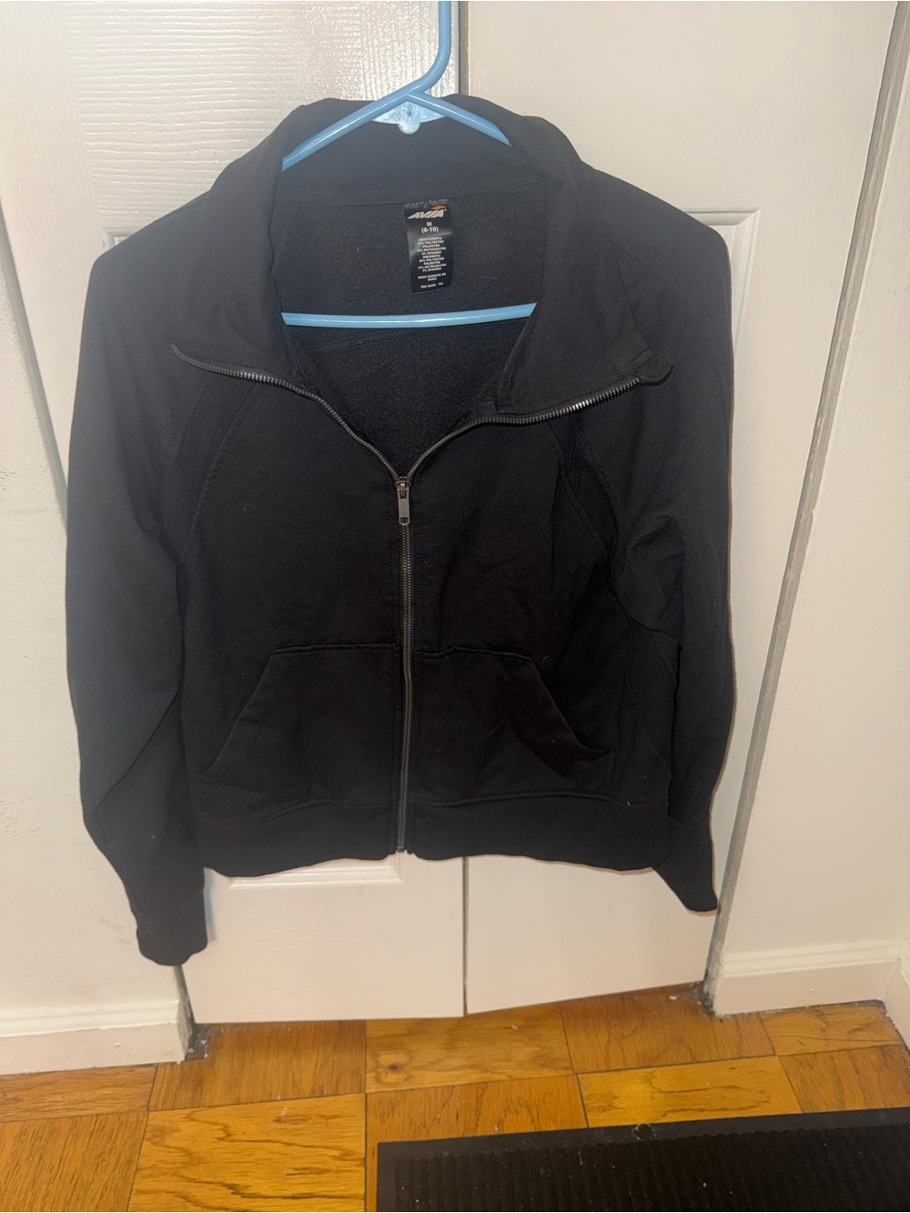 Classic Black Full-Zip Men’s Jacket
